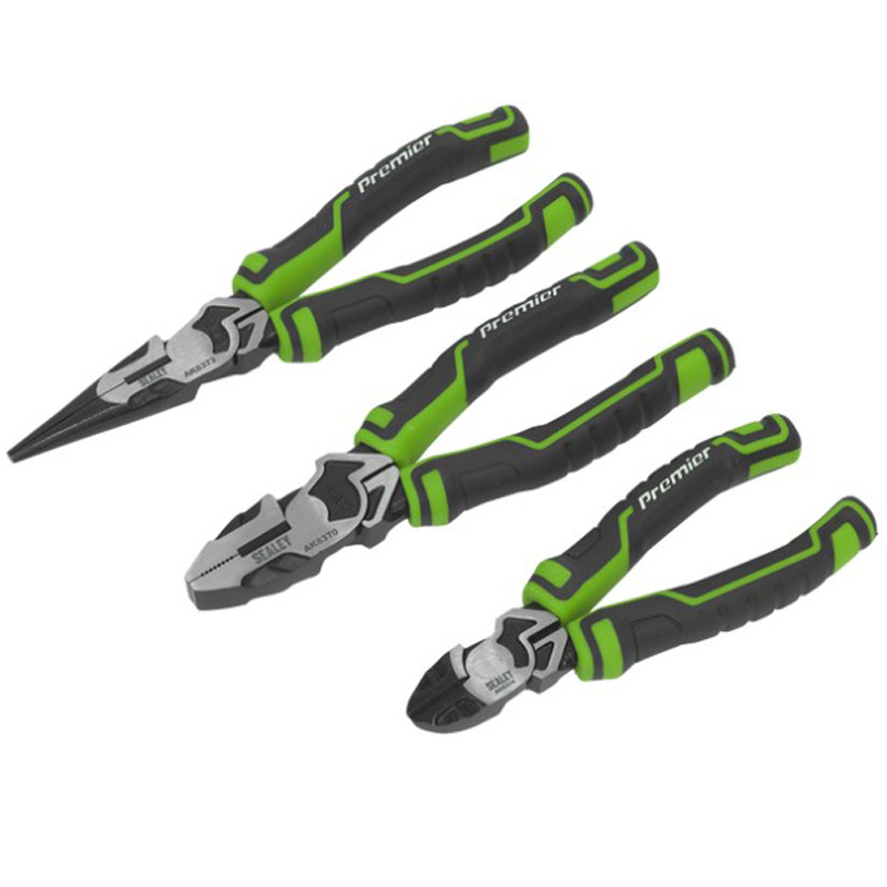 Sealey Premier High Leverage Pliers Set – 3pc