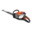 Husqvarna 522HD60X petrol hedgecutter with orange and gray design, 60 cm dual-action blade, and ergonomic handle for precise and professional hedge trimming.