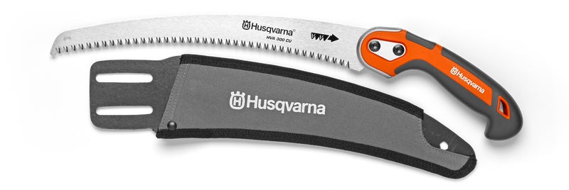 Husqvarna Fixed Curved Pruning Saw – durable pruning saw with curved blade and ergonomic handle for clean and controlled branch cutting.