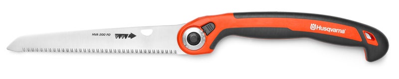Husqvarna Foldable Pruning Saw – durable, foldable pruning saw with sharp steel blade and ergonomic handle for safe and precise branch cutting.