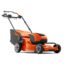 Husqvarna LC347iVX cordless self‑propelled lawn mower body only, 47 cm cutting width, ergonomic foldable handle and dual battery slots (battery/charger not included).