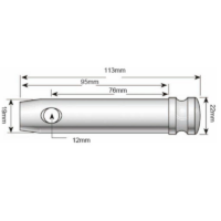 Top link pin 19x76mm Cat. 1 - Image 3