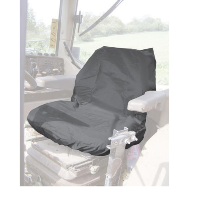 Sparex Standard Seat Cover - Tractor & Plant - Universal Fit - Grey