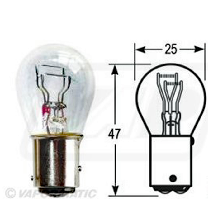 Vapormatic Retail Bulb 12V 21/5W VLC0380