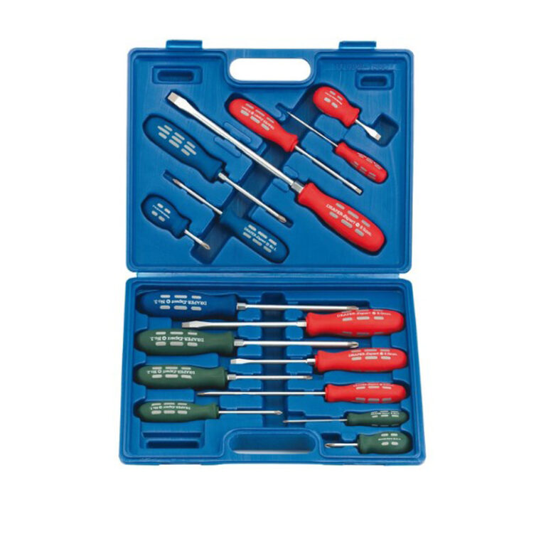 Draper Expert Mechanic's Engineers Screwdriver Set (16 Piece) - John Bownes