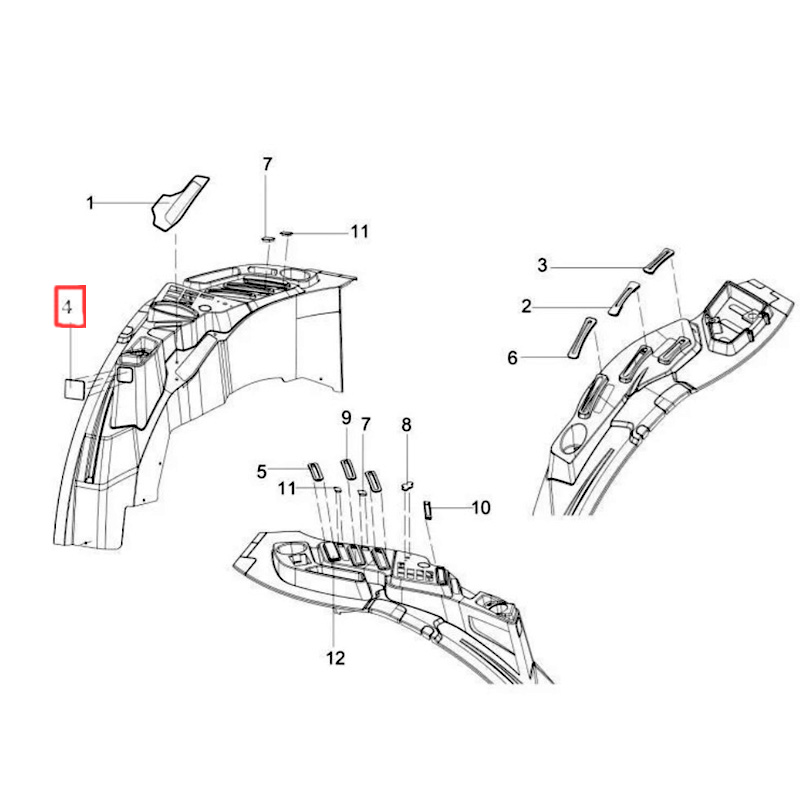 Solis Joystick Grommet (300282412A)
