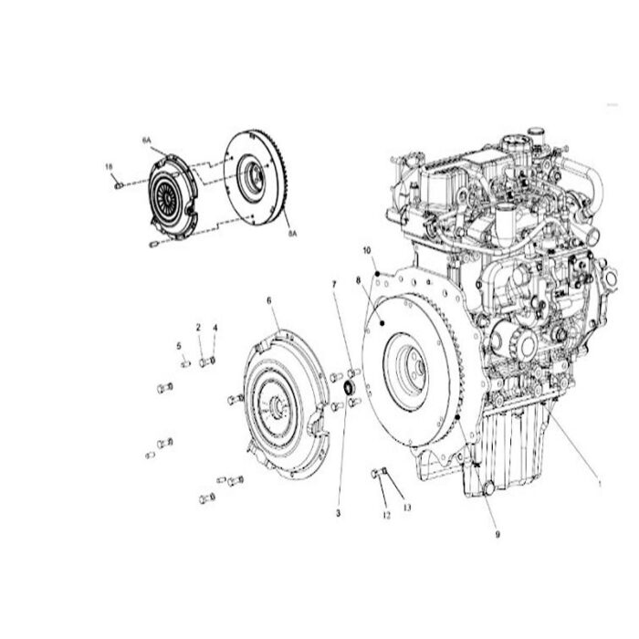 Solis Single Clutch Assembly New (10052693AE)
