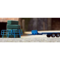 Britains Kane Bale Trailer with Bales - Image 3