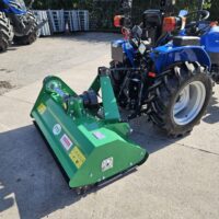 NEW SOLIS 20 COMPACT TRACTOR AND FLAIL MOWER