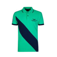 Longhorn Polo Shirt Angus Green Kids