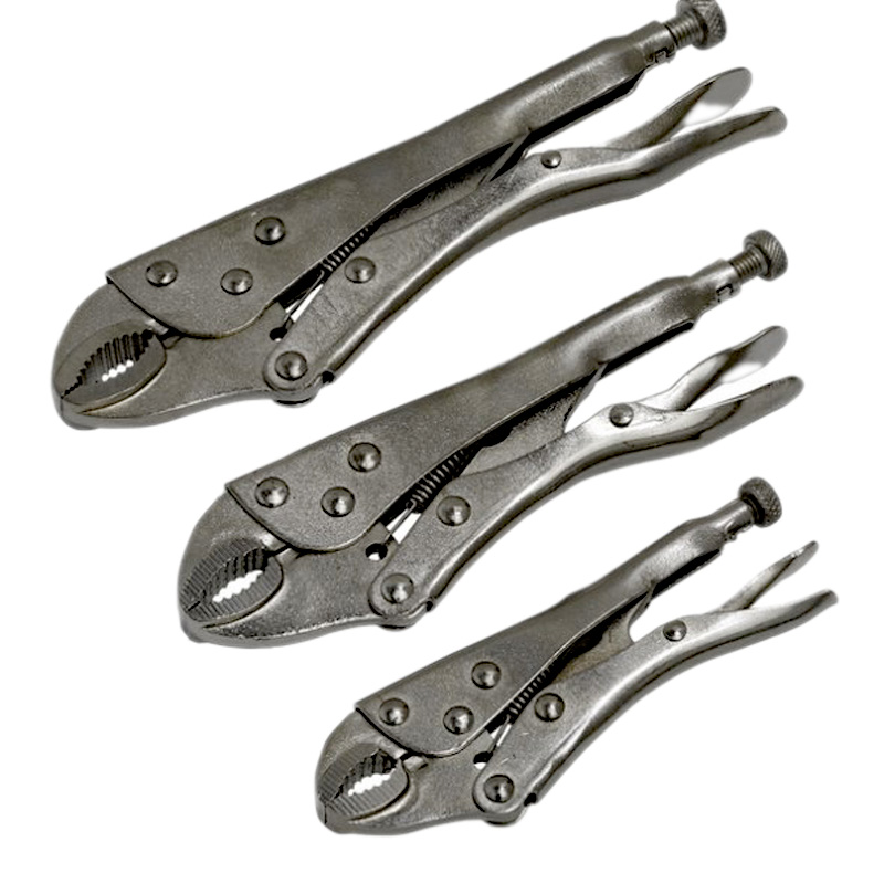 Siegen Locking Pliers Set 3pc