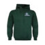 Grassmen Bottle Green Unisex Hoodie Large