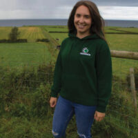 GRASSMEN Bottle Green Hoodie Original Unisex - M - Image 2