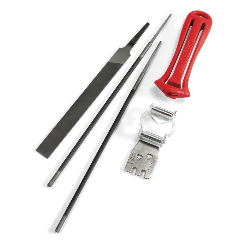 Husqvarna Chainsaw File Kit – Complete Chainsaw Sharpening Tool Set for Accurate and Efficient Chain Maintenance