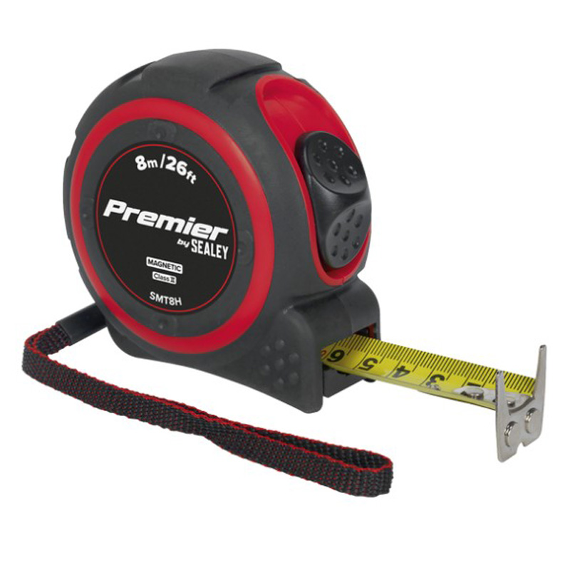 Premier Heavy-Duty Tape Measure 8m(26ft)
