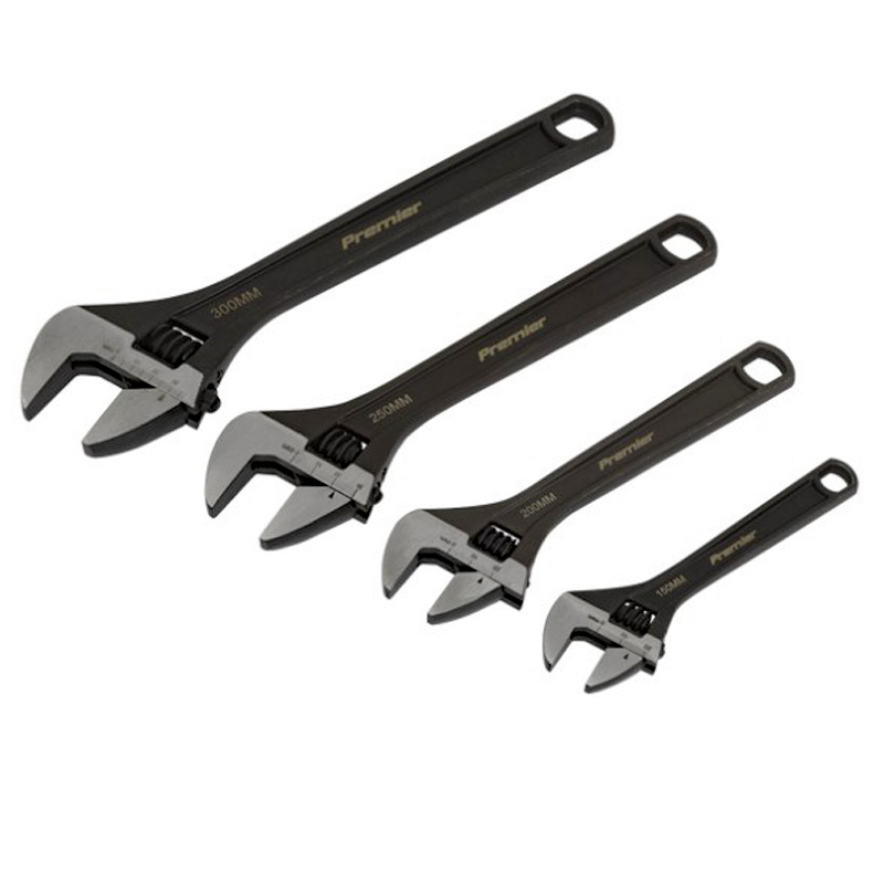Sealey Premier 4-Piece Adjustable Wrench Set