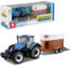 Bbubago New Holland T7HD & Horse Trailer Diecast Model