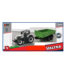 Bburago Valtra M2/Q Tractor with Tipping Trailer