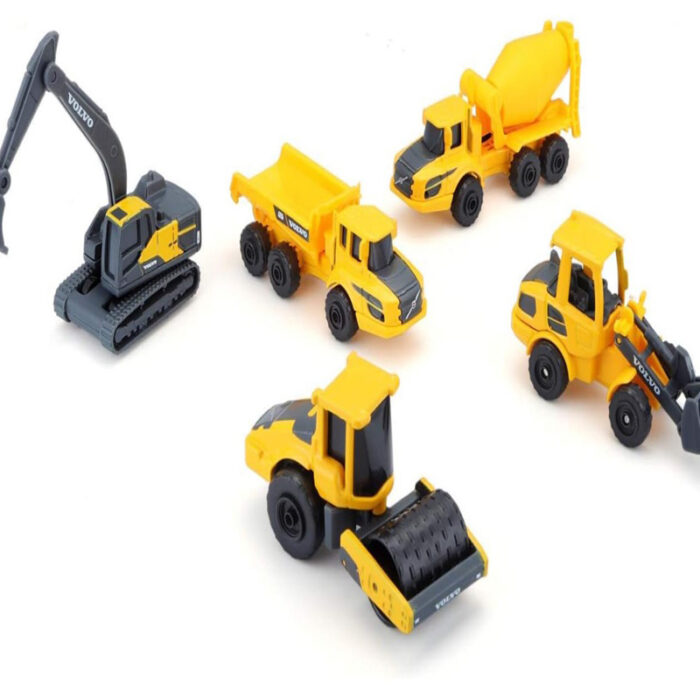 Maisto Mini Working Machines – Volvo Construction 5-Pack