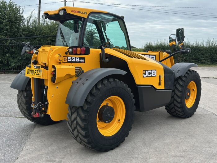 2019 JCB 536-60 AGRI PLUS (HOURS: 5463) - Image 3