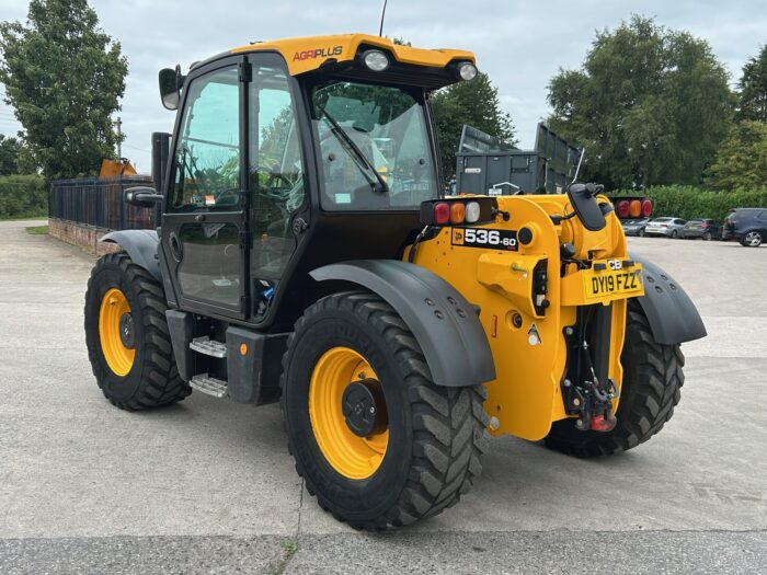 2019 JCB 536-60 AGRI PLUS (HOURS: 5463) - Image 4