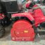 SAS Quad Shield Wheel Clamp securely locking an ATV wheel, showing heavy-duty ground bolts and steel-encased anti-theft locking mechanism.