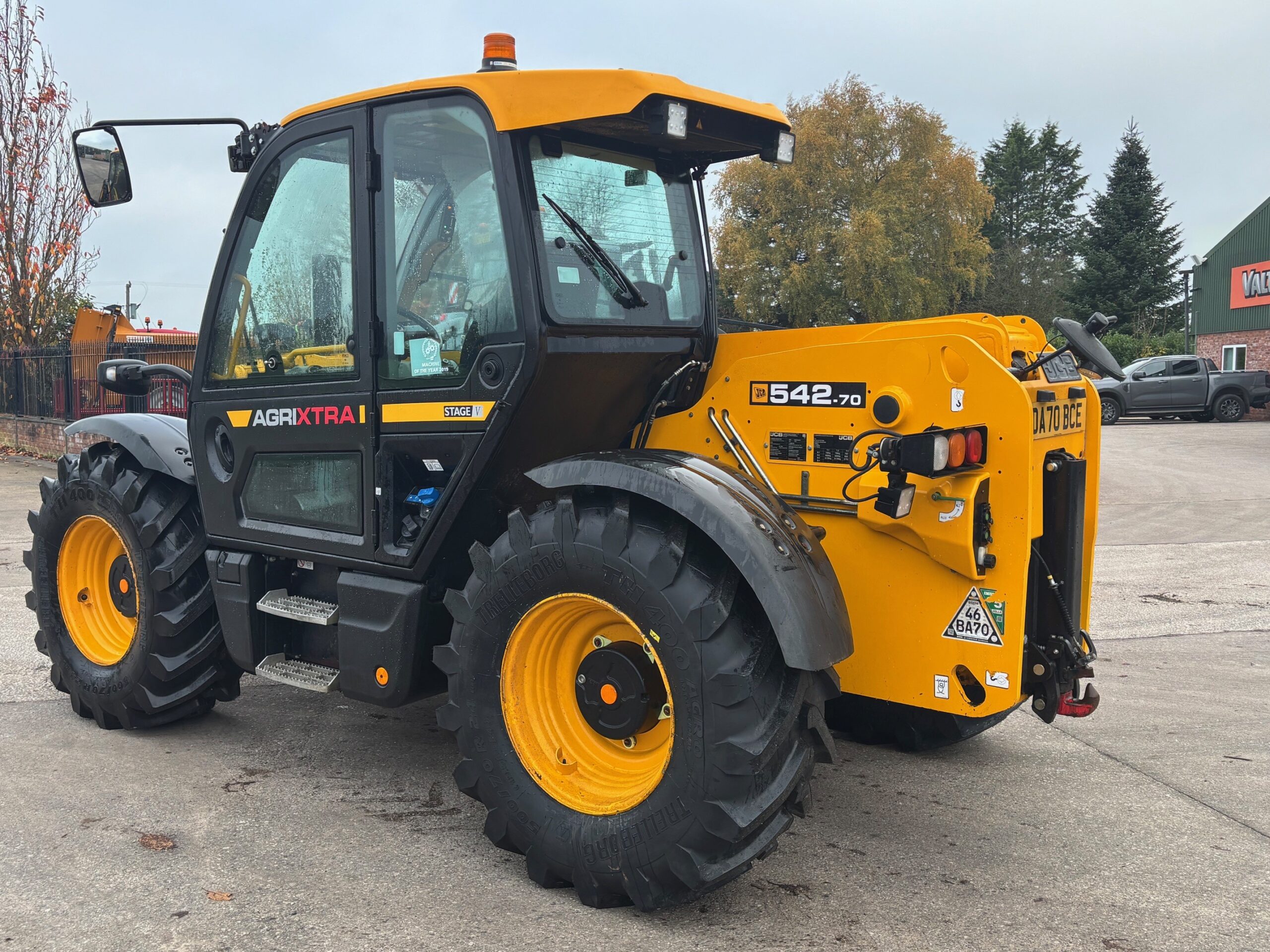 2021 JCB 542-70 AGRI XTRA (HOURS: 2799) - Image 4