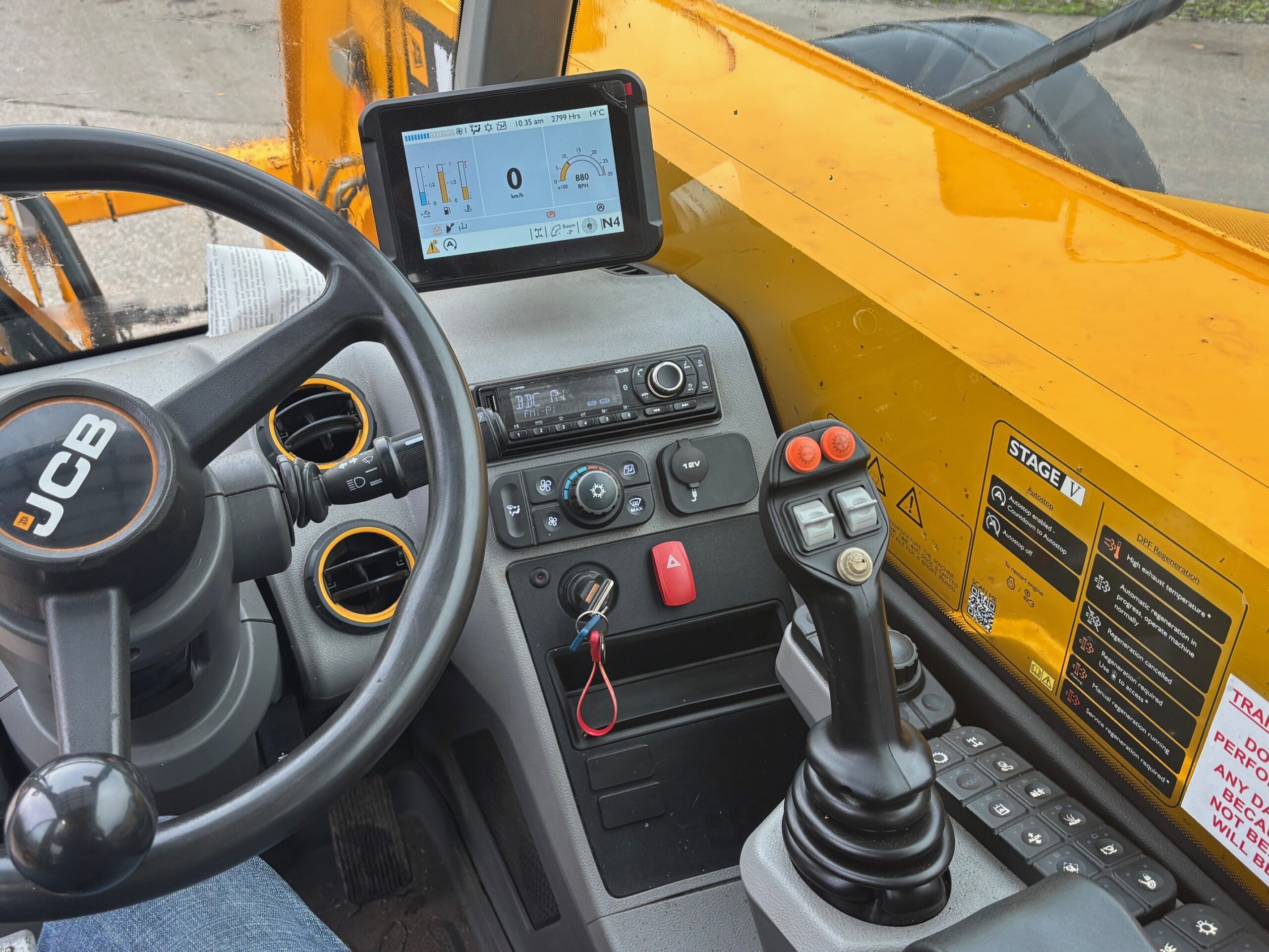 2021 JCB 542-70 AGRI XTRA (HOURS: 2799) - Image 6