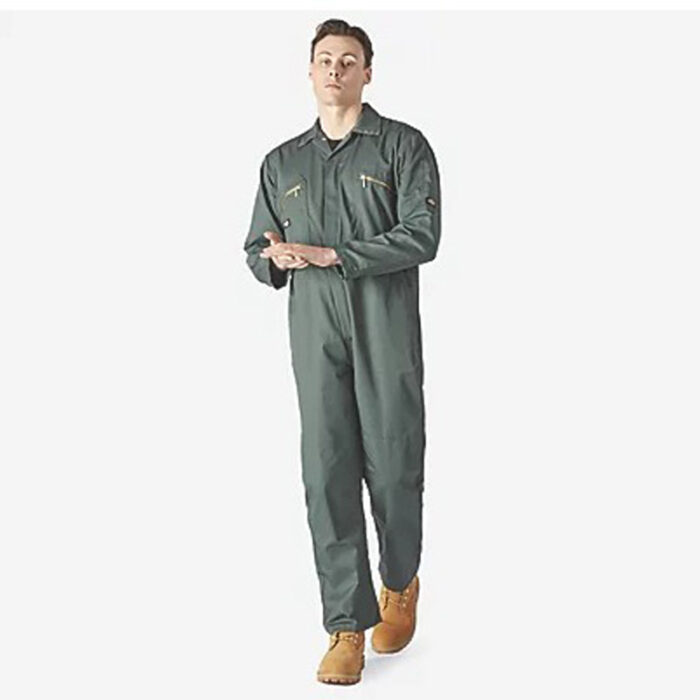 Dickies Redhawk Boiler Suit, Lincoln Green (46inch Chest)