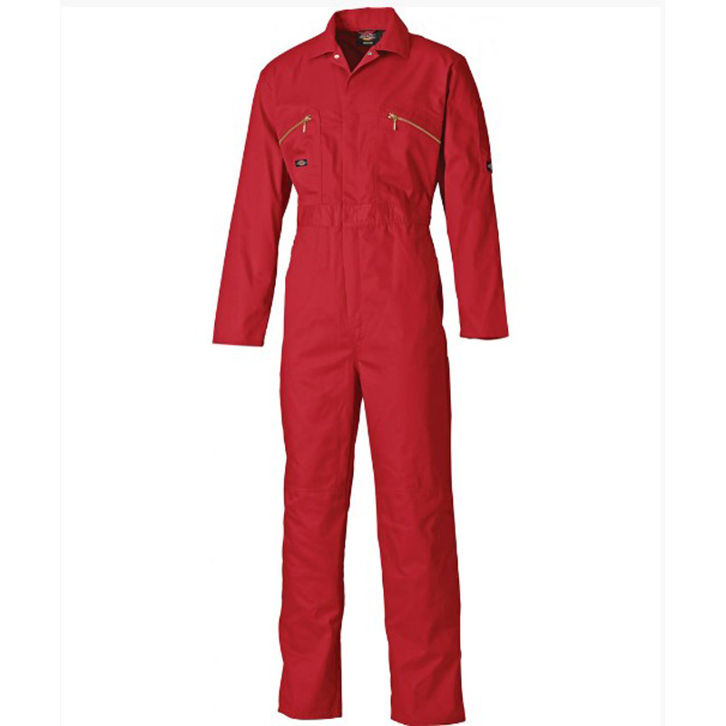 Dickies Redhawk Boiler Suit -Red