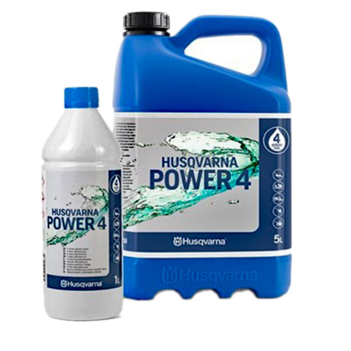 Husqvarna Power 4T Fuel canister – premium ready-mixed 4-stroke engine fuel for outdoor power equipment