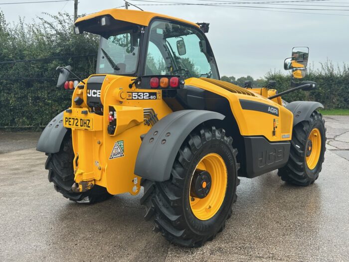 2022 JCB 532-60 AGRI (HOURS: 2857) - Image 3