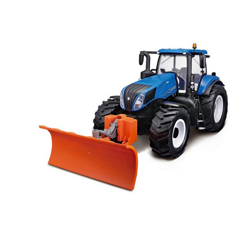Bburago New Holland T7.315 Tractor with Snow Plough