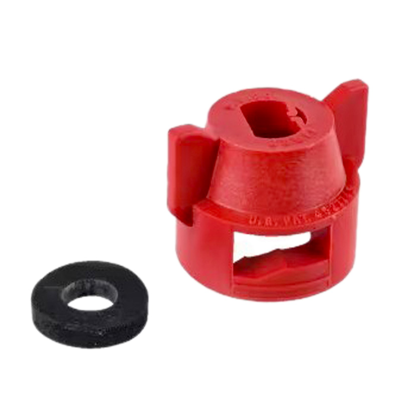 ZF1664 Nozzle cap with Gasket SW 8 red