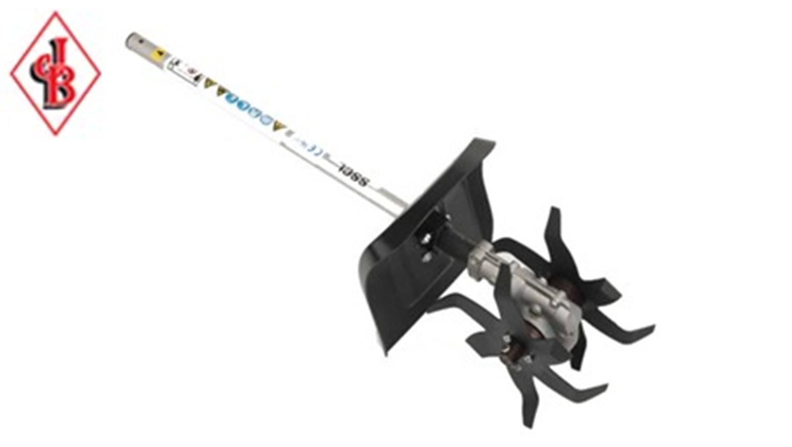 Honda SSCL Cultivator Attachment for VersAttach system, designed for tilling soil in gardens and flower beds.
