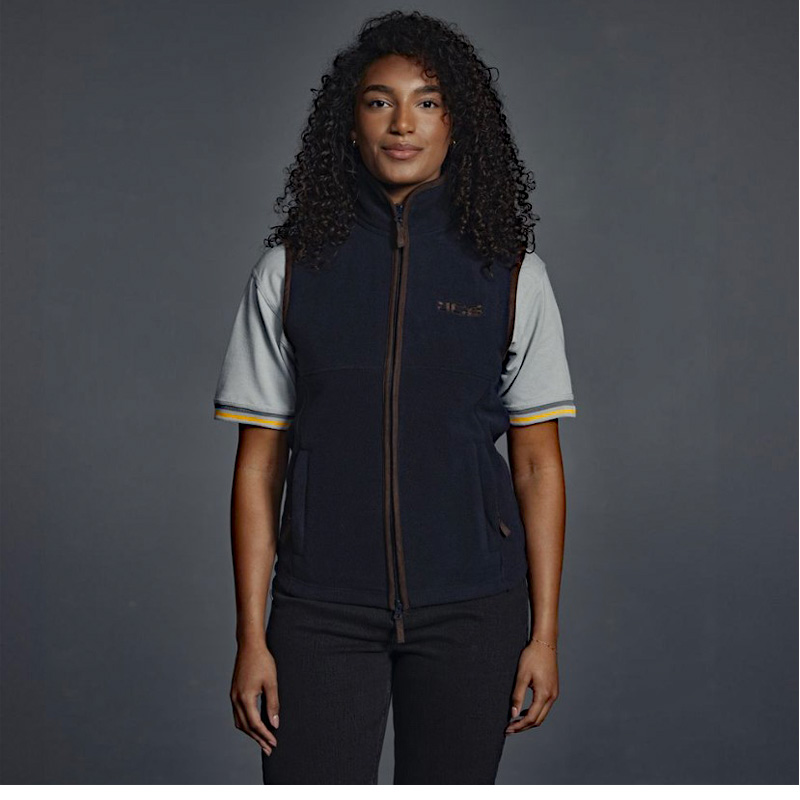 JCB Agri Ladies Navy Gilet – XXL