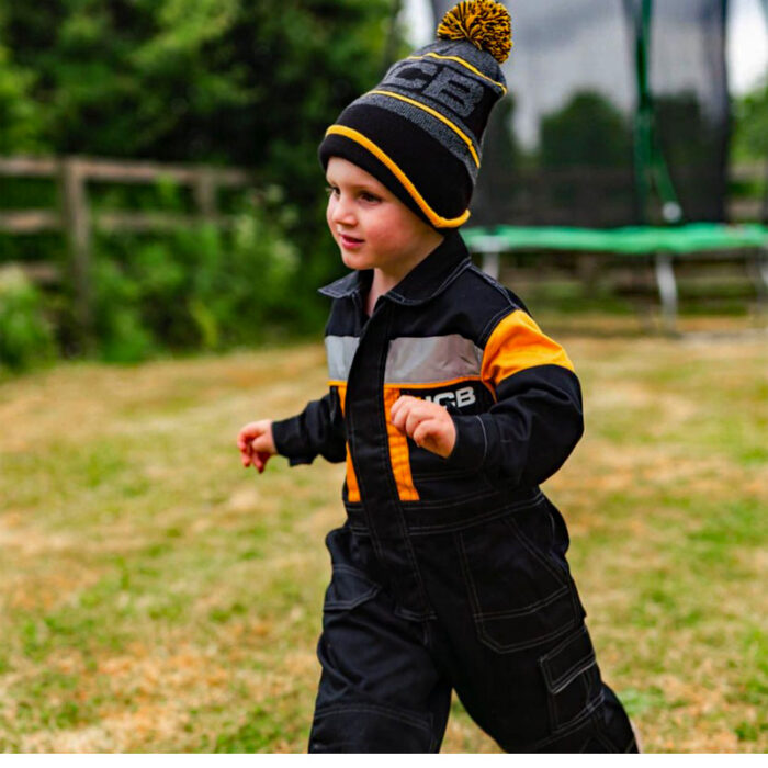 JCB Team Kids Beanie – Grey (JCB3265)