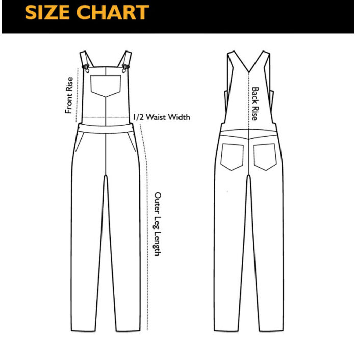 JCB Size Chart