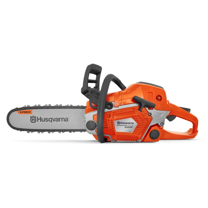 Husqvarna Toy Chainsaw 550XP for kids – realistic, battery-operated, child-safe play chainsaw